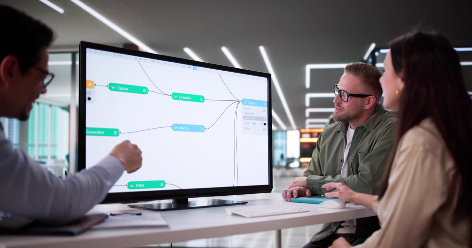 Enterprise decision-makers weighing an in-house ML team against a partner
